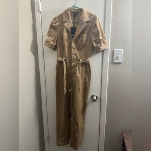 Paige NWT Mayslie Corduroy Cotton Blend Jumpsuit Women’s Size 0